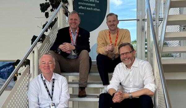 Aasmund Fahre Vik (NILU), Bjørn Kjærand Haugland (Skift), Torjus Kleiven Kandal (Skift) og Tomas Eric Nordlander (NILU)